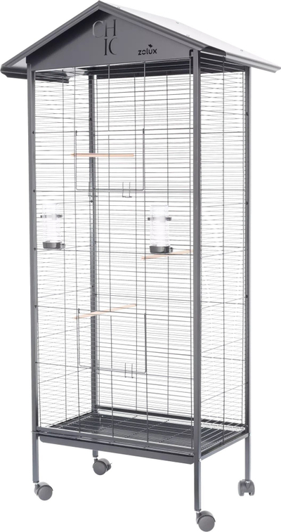 Kafaz zogjsh Zolux Voliera Chic Solo, 78x48x156 cm, i zi