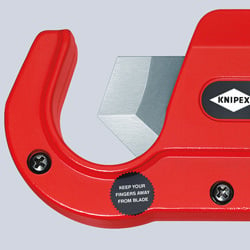 Prerëse tubash plastike Knipex 9410185, 6-35mm, alumini, e kuqe
