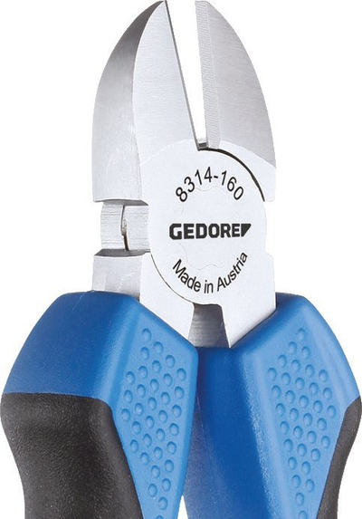 Prerëse anësore Gedore Side Cutter 6741090, 160 mm, doreza komode ergonomike, blu