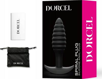 Plug anal Dorcel Spiral, silikon, i zi