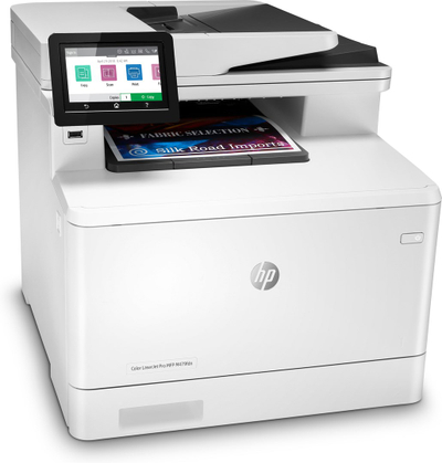 Печатач HP LaserJet Pro M479fdn, бел