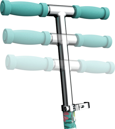 Trotinet Razor A Kick Scooter SE Paradise, për fëmijë, alumini, teal dhe jeshile