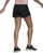 Shorts sportiv për goca adidas WTR HIIT KNT Shorts W HD0667, i lirshëm, komod, i zi