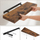 Raf muri Oskar LWS26BX, 60cm, MDF me skelet hekuri, kafe rustike