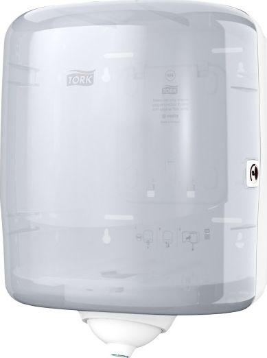 Dispenser letra në rrotull Tork 473190, sistem M4, plastik, i bardhë