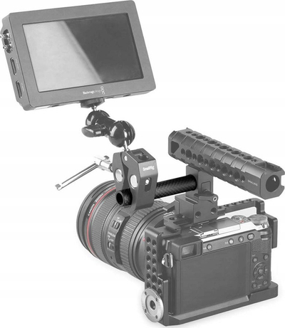 Shufra karboni për rig kamere SmallRig 15mm, set 2 copë, 10cm, ngjyrë e zezë