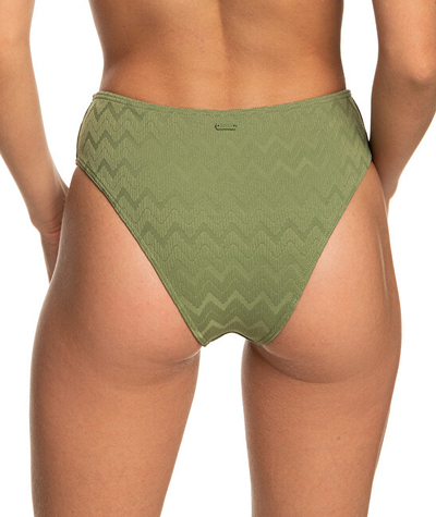 Bikini të poshtme Roxy CURRENT COOL, të gjelbra