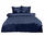 Комплет постелнина Damask Bedding Satin Stripes, 200x220, темно сина