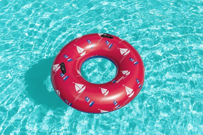 Rreth noti Bestway Float'n Fashion, 119 cm, me doreza, i kuq