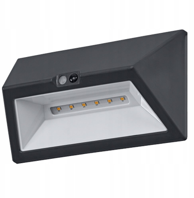 Aplike muri Ledvance Endura Style USB Wall, LED, me sensor lëvizje, e zezë