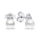 Set Brilio Silver - vathë + qafore SET228W 