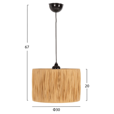 Llambë e varur tavani Φ30x67Hcm (HM7944.05)