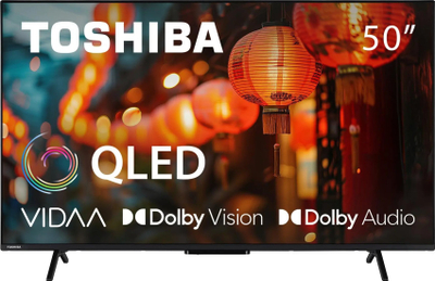 TV Toshiba 50QV2463DG, 50\", QLED 4K Ultra HD, i zi