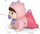 Lodër për bebe WOOPIE Crawling Baby, interaktive me muzikë dhe drita, rozë