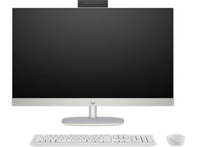 Kompjuter HP PC AIO 27-cr1011na, 27", Intel Core Ultra 5 125U, 16GB RAM, 512GB SSD, Intel Graphics, Shell White