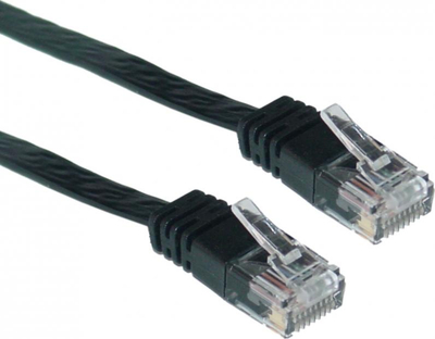 Kabllo rrjeti Spacer Cat5e, 3m, UTP, i zi