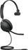 Kufje Jabra Evolve2 40 SE, USB C, UC Mono, me mikrofon, të zeza