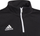 Bluza sportive për kalamaj Adidas Entrada 22 Jr H57547, poliester, me zinxhir, e zezë