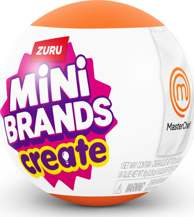 Lodër surprizë Zuru Mini Brands Masterchef, top për tu mbledh, për kalamajt, me shumë ngjyra