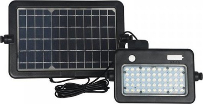 Reflektor solar kopshti V-TAC VT-788-10, LED 10W, për jashtë, i zi