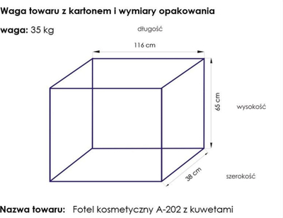 Karrige kozmetike Activeshop Basic 202, me tabaka anës, e zezë