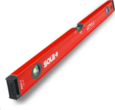 Nivel Sola Big Red 3, 600mm, profesional, i kuq