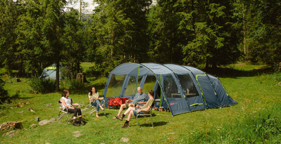 Çadër kampingu Coleman Vail 6L, për familje 6 veta, hidrostatik 4000 mm, gri