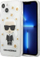 Mbrojtëse telefoni Karl Lagerfeld KLHCP13SHFLT për iPhone 13 mini 5.4\", TPU, transparente