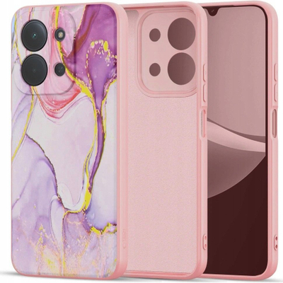 Mbulesë telefoni Tech-Protect Icon, Xiaomi Redmi 15C POCO C85, silikon, me model mermeri