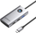 Докинг станица ORICO 5 во 1 USB C, HDMI 4K, Power Delivery 60W, сива