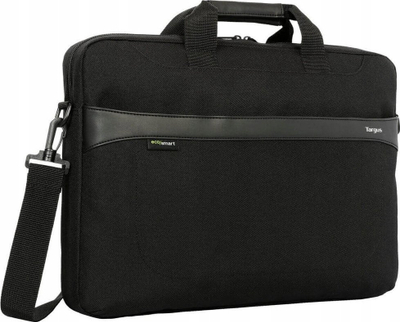 Çantë laptopi Targus GeoLite EcoSmart Slim Brief, 17.3\", e zezë