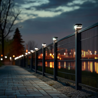 Dritë kopshti solare LED GreenBlue GB128WW, e bardhë e ngrohtë, e zezë