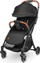 Детска количка Lionelo Julie One, до 22 kg, со компактно преклопување, црна