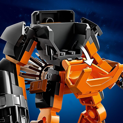 Set LEGO® Marvel 76243 Rocket in robotic armour, 98 pjesë