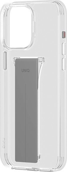 Këllëf mbrojtës UNIQ Heldro Mount Plus për iPhone 15 Pro Max, me stand, transparent