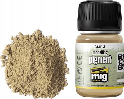 Pigment modelizmi Ammo by Mig Sand, 35 ml, ngjyrë rëre