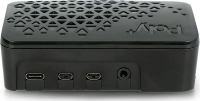 Kuti Argon Poly për Raspberry Pi 4 Model B, plastike, e zezë