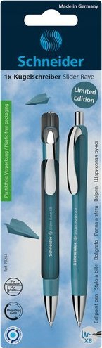 Stilolaps automatik Schneider Slider Rave XB, majë ekstra e trashë, bojë blu, ngjyrë teal