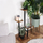 Метална стојалка за растенија Plant Stand, 4 нивоа, 84 cm, црна