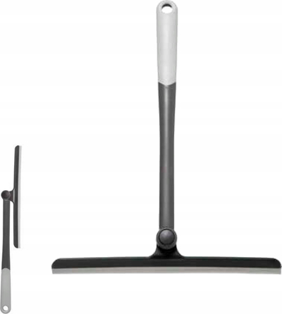Гумена метла 5 Five Simply Smart, ротирачка глава, 34cm, сива