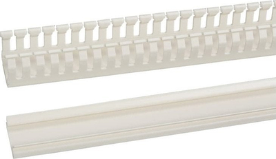 Kanal kabllor Schneider Electric PrismaSet Comb LVS04233, 30x30 mm, 2 m, gri