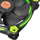 Ftohës Thermaltake Riing LED, 140 mm, i gjelbër