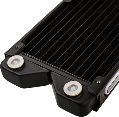 Radiator ftohje me ujë Raijintek Teos RGB, 240mm, bakër, i zi