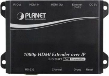 Видео предавател преку IP Планет IHD-210PT, 1 порт, PoE, 100Base TX