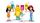 Set LEGO Friends Ice Cream and Balloon Stand 42692, lodër ndërtimi, shumëngjyrësh