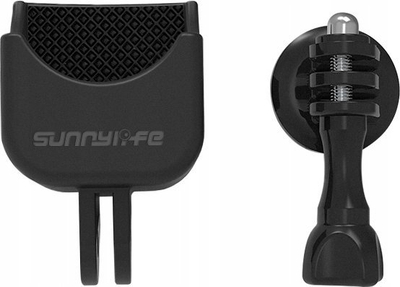 Mbajtëse tripodi SunnyLife OP-Q9157-2 për DJI Osmo Pocket 2, filetë 1/4", rrotullim 180°, e zezë