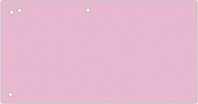Ndarëse kartoni Office Products, 1/3 A4, 240x105mm, 100 copë, rozë