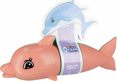 Lodër sensorike MEGA CREATIVE Lighting Sensory Tube Dolphin 523941, 12cm, me dritë, shumëngjyrëshe