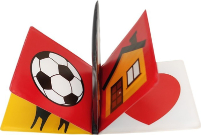 Libër lodër Akuku Squeaky Book, plastik, shumëngjyrësh