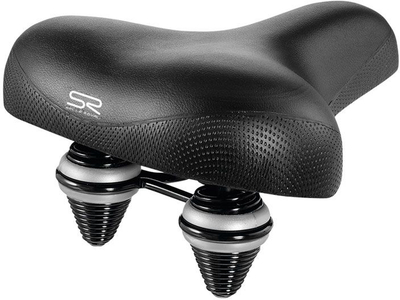 Shalë biçiklete Selle Royal Classic 6954/5, 27 x 23.5 cm, me amortizatorë, e zezë